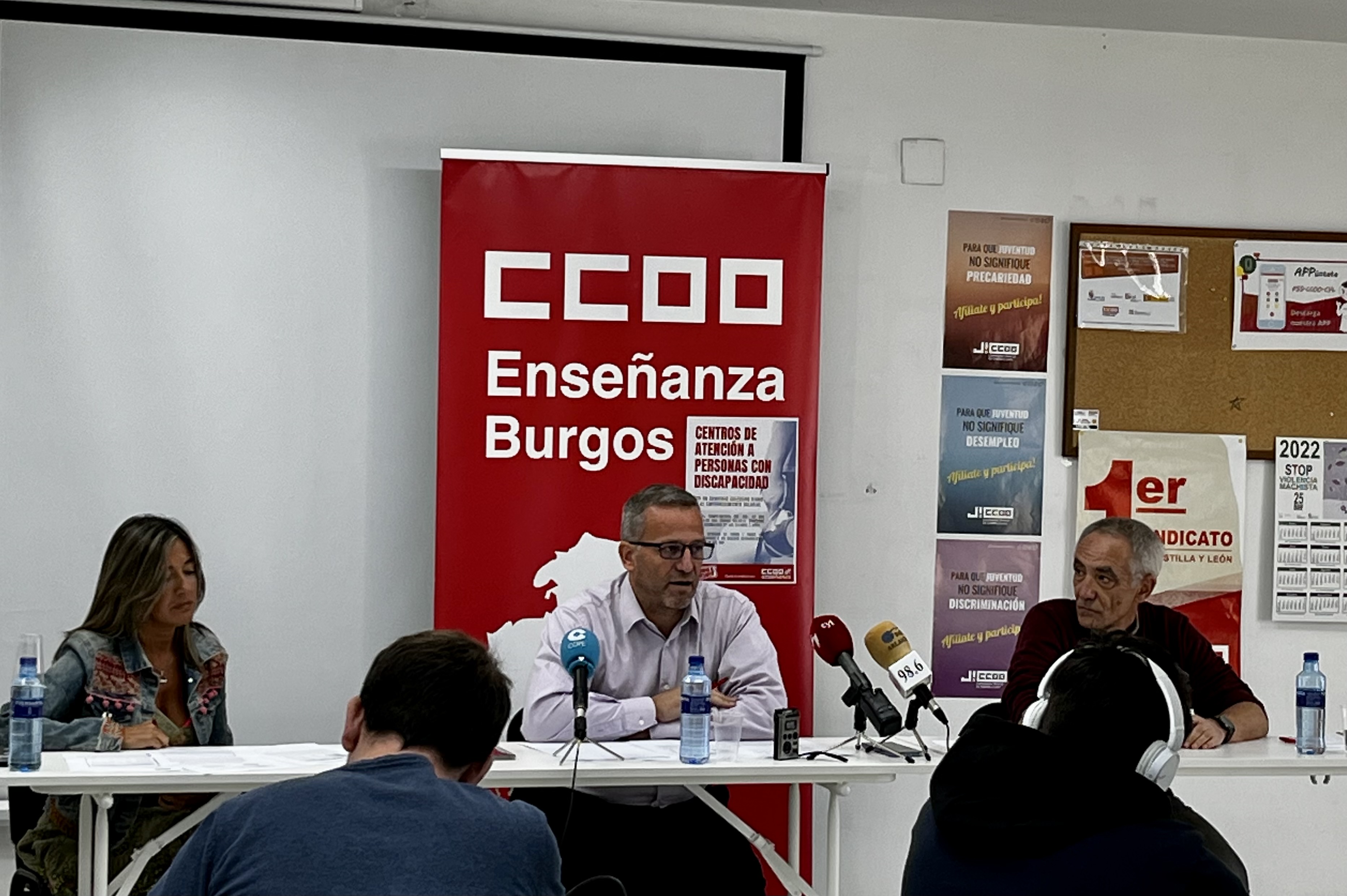 Rueda de prensa Burgos Discapacidad 3 oct 2022