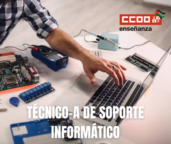Relación de aprobados del primer ejercicio y convocatoria del segundo ejercicio de Técnico-a de Soporte Informático (2023/2024)