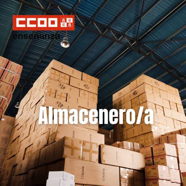 Relación complementaria de aspirantes que superan el proceso selectivo y oferta de vacantes de Almacenero (concurso personal laboral - estabilización empleo temporal Ley 20/2021