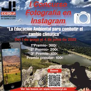 I Concurso de fotografía “La Educación Ambiental para combatir el cambio climático”
