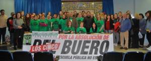 CCOO reafirma su apoyo a “Los 5 del Buero” y vuelve a exigir la retirada de cargos