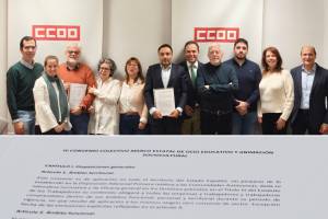 Firmado el IV CC Marco Estatal de Ocio Educativo y Animación Sociocultural
