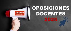 Oposiciones Maestros 2025. Procedimiento selectivo de ingreso y adquisición de nuevas especialidades. Listados definitivos de admitidos y excluidos