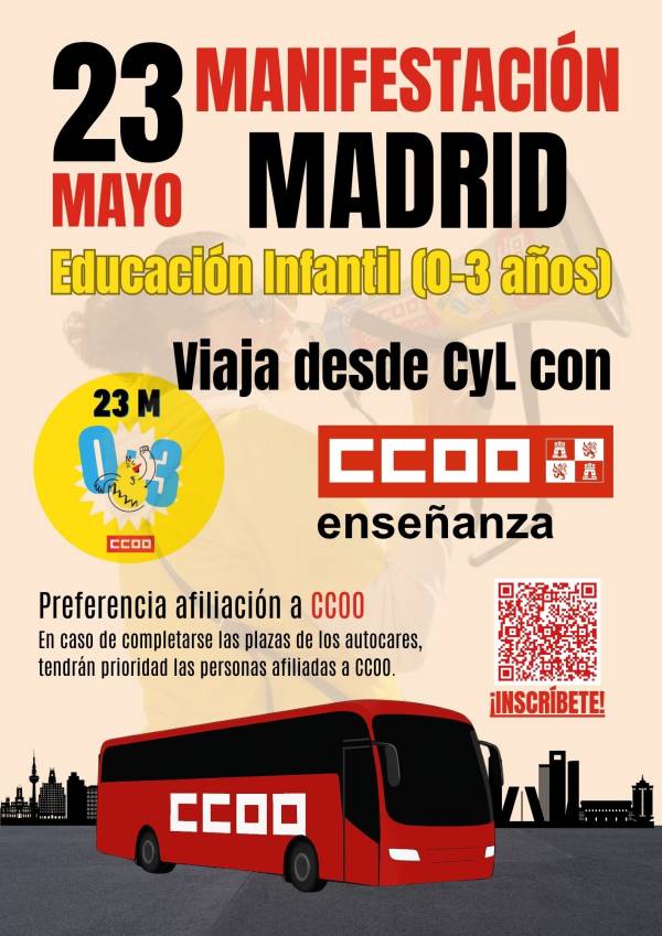 Viaja a Madrid con CCOO