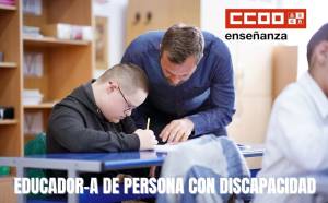 Educador-a de Persona con Discapacidad. Previsión de fecha del primer ejercicio del proceso selectivo (OPE 2021/22)