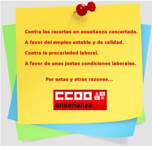 CCOO consigue que se cubran las vacantes con profesorado indefinido a tiempo parcial del propio centro