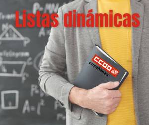 Interinos. PES y otros cuerpos. Listas extraordinarias dinámicas. Curso 25/26. Convocatoria de nuevas especialidades