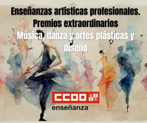 Enseñanzas artísticas profesionales. Premios extraordinarios. Ámbitos de música, danza y artes plásticas y diseño. Concesiones. Curso 2024/25