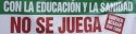 29A: con la sanidad y la educación no se juega. FECCOOCyL