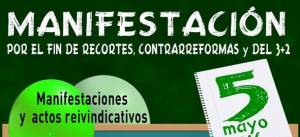 Convocamos a toda la sociedad a las movilizaciones que comienzan el 5 de mayo