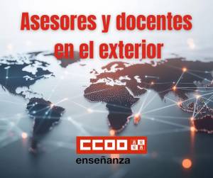 Asesores y docentes en el exterior. Convocatoria