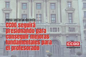 Resumen de la Mesa Sectorial sobre Anteproyecto de Ley de Jornada y Ratios