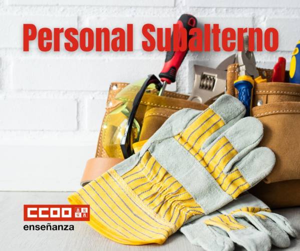 Personal Subalterno. Relación definitiva de admitidos y excluidos. Fecha examen