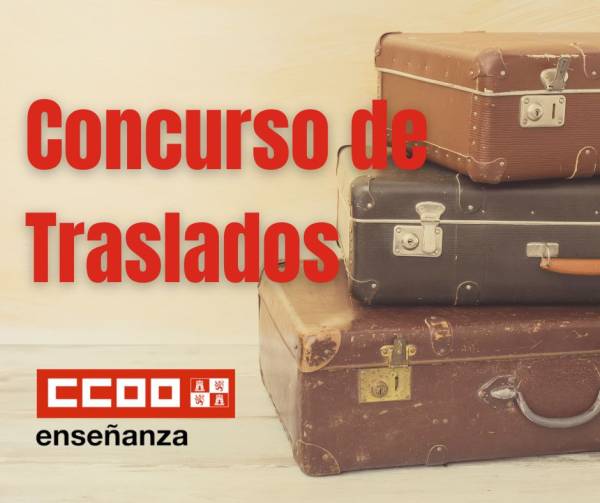 Concurso de traslados 2025/26. Maestros. Listados provisionales de participantes