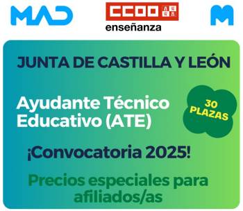 Curso MAD360 Ayudante Técnico Educativo CyL + Temario