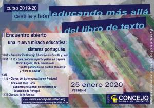 Una mirada educativa: sistema portugués. II Encuentro abierto Castilla y León