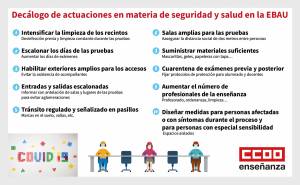 FECCOO presenta el Decálogo de actuaciones en materia de seguridad y salud en la EBAU