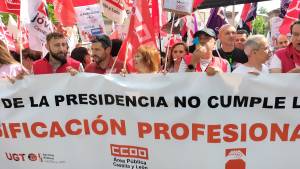 CCOO, UGT Y CGT denuncian el intento de chantaje del consejero de Presidencia de la Junta de Castilla y León