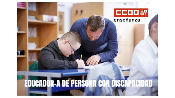 Educador/a personas con discapacidad. Promoción interna. Adjudicación de destinos