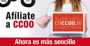 Afiliarse a CCOO ahora es más sencillo