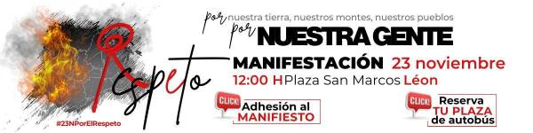 Movilízate por nuestra tierra, nuestros montes y nuestra gente