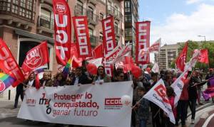 Más de 9.000 reivindican en Castilla y León sus derechos en el Día de las Personas Trabajadoras