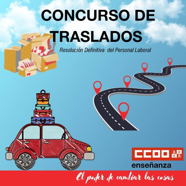 Personal Laboral. Concurso de Traslados. Resolución definitiva Agosto 2026