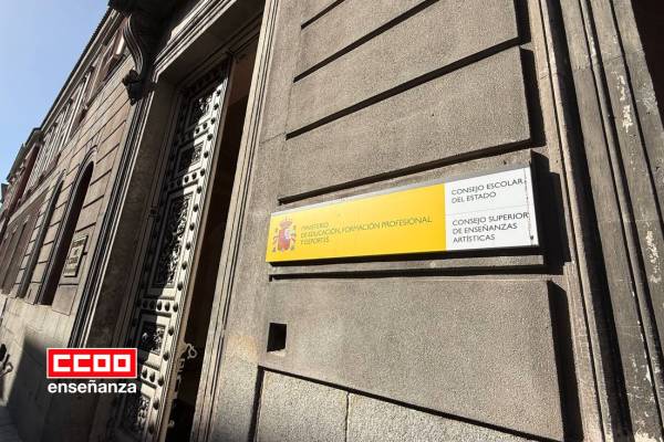 CCOO consigue consenso en el CEE sobre las reivindicaciones del profesorado