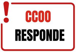 CCOO responde: reclamación paga extra