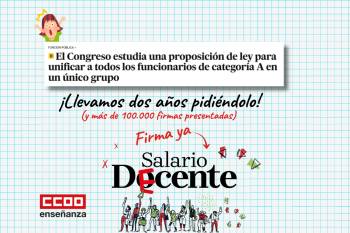 A1 y subida de nivel para todos los cuerpos docentes