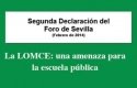 El Foro de Sevilla alerta de la privatización de la educación