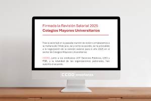 Colegios Mayores Universitarios: firmada la revisión salarial de 2025