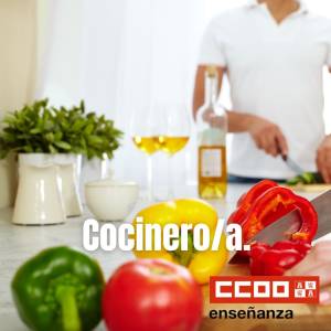 Cocinero/a estabilización concurso-oposición. Adjudicación de destinos