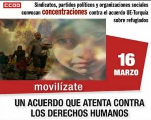 Movilización contra un acuerdo ilegal e inmoral