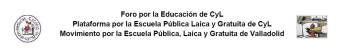 La privatización de la educación en CyL