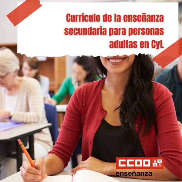 Currículo de la enseñanza secundaria para personas adultas en CyL