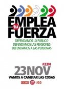  El 23 de noviembre salimos a la calle contra la PGE y la reforma de las pensiones.