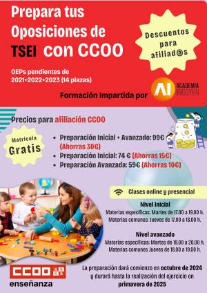 ¿Quieres prepararte las oposiciones de Técnico Superior de Educación Infantil?