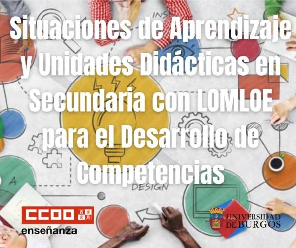 Situaciones de Aprendizaje y Unidades Didácticas en Secundaria con LOMLOE para el Desarrollo de Competencias. I Edición
