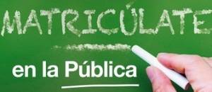 Admisión del alumnado, 2ºciclo de Infantil, E. Primaria, ESO y Bachillerato 2017