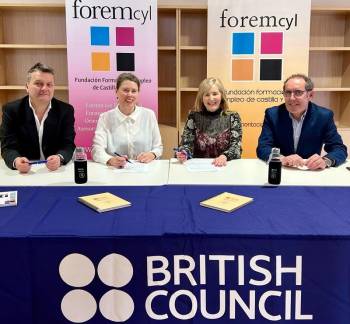 Foremcyl y British Council firman un acuerdo para convertir las sedes de la Fundación de CCOO CyL en centros del examen Aptis ESOL