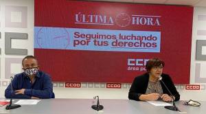 CCOO anuncia movilizaciones para exigir la mejora de los servicios públicos y la recuperación de los derechos de empleadas y empleados del sector