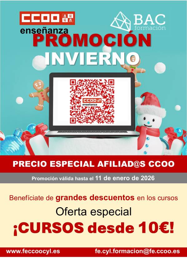 BAC Formación. Promoción de invierno 2025. Docentes