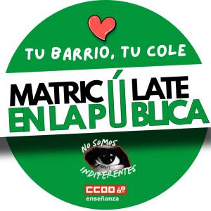 Matricúlate en la pública; calidad sin dejar a nadie atrás