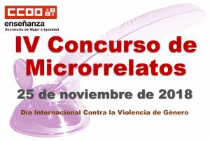 IV Concurso de Microrrelatos contra la violencia de género. Concesión de premios