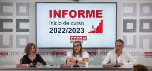 CCOO lamenta que el primer curso post Covid comience con las ratios previas a la pandemia