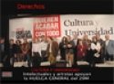 Huelga general: acto de apoyo del mundo de la cultura