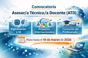 Convocatoria de puestos de Asesor/a Técnico/a Docente (ATD) en INTEF 2026