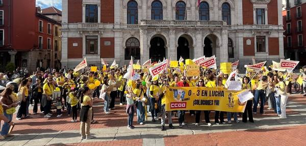 CCOO lleva a los tribunales a la Junta de Castilla y León por autorizar aulas mixtas ilegales en escuelas infantiles de primer ciclo