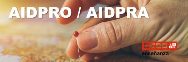 AIDPRO/AIDPRA. Adjudicación Informatizada de Destinos Provisionales. 2026/27. Convocatoria